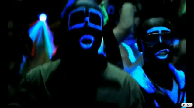 maquillaje-fluorescente-noche maquillaje-fluorescente-noche